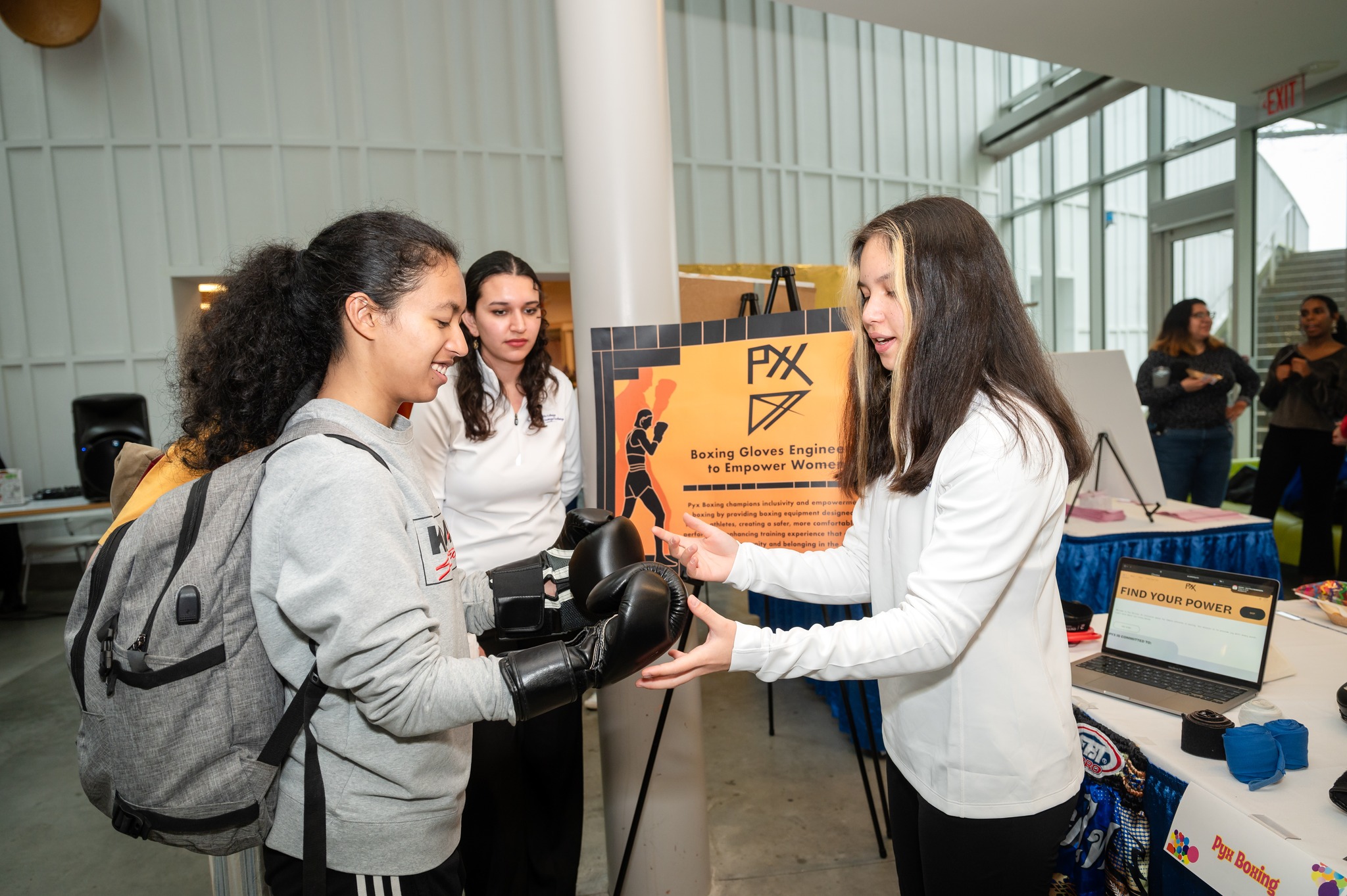 Pyx Boxing founders at Joy Challenge 2024